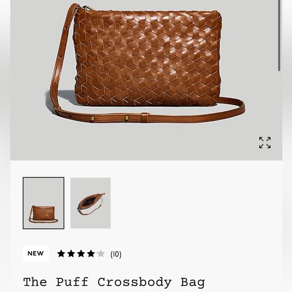 Madewell Handbags - Madewell puff cross-body bag